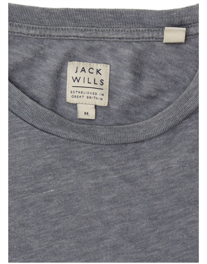 Ανδρικό T-Shirt JACK WILLS Top Medium Blue Flecked