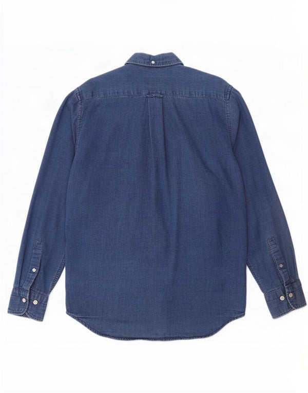 Gant Chemise en jean pour homme Taille 37/38 15 Bleu moyen Coton