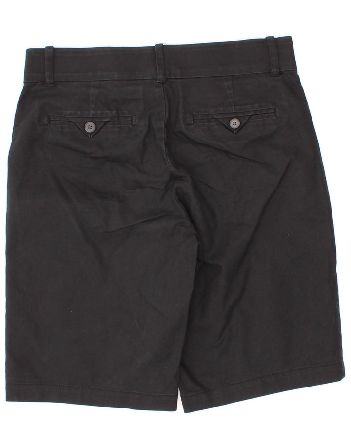 DOCKERS Womens Casual Shorts US 4 Small W27  Black Cotton Vintage Dockers and Second-Hand Dockers from Messina Hembry 