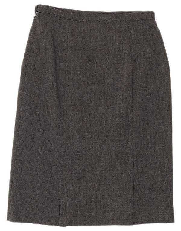 Penny Black Womens Pencil Skirt UK 10 Small W26 Grey Polyester