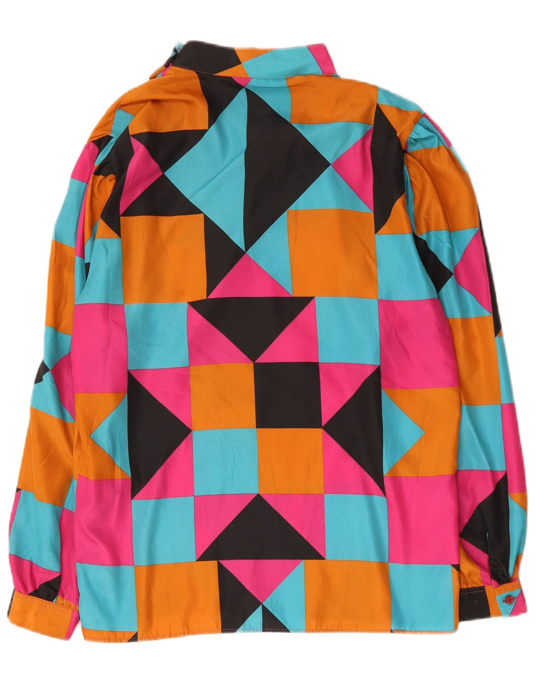 Gabrielle Womens Shirt Blouse IT 44 Medium Multicoloured Geometric
