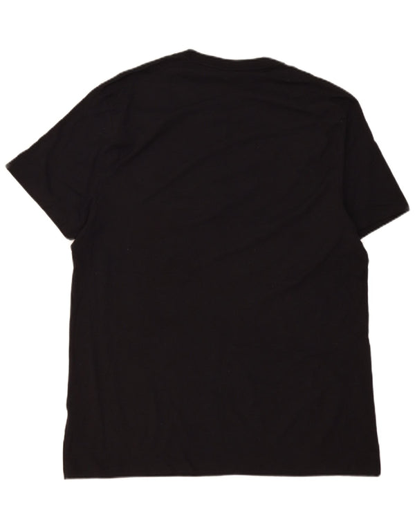 Dkny Herre Grafisk T-Shirt Top XL Sort Bomuld