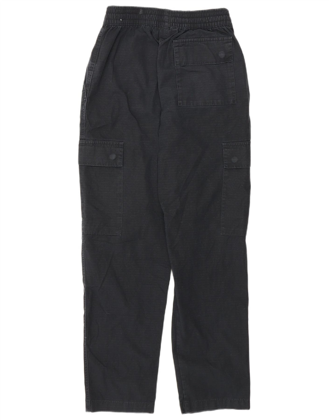Calça cargo feminina NIKE reta UK 4 XS preta algodão
