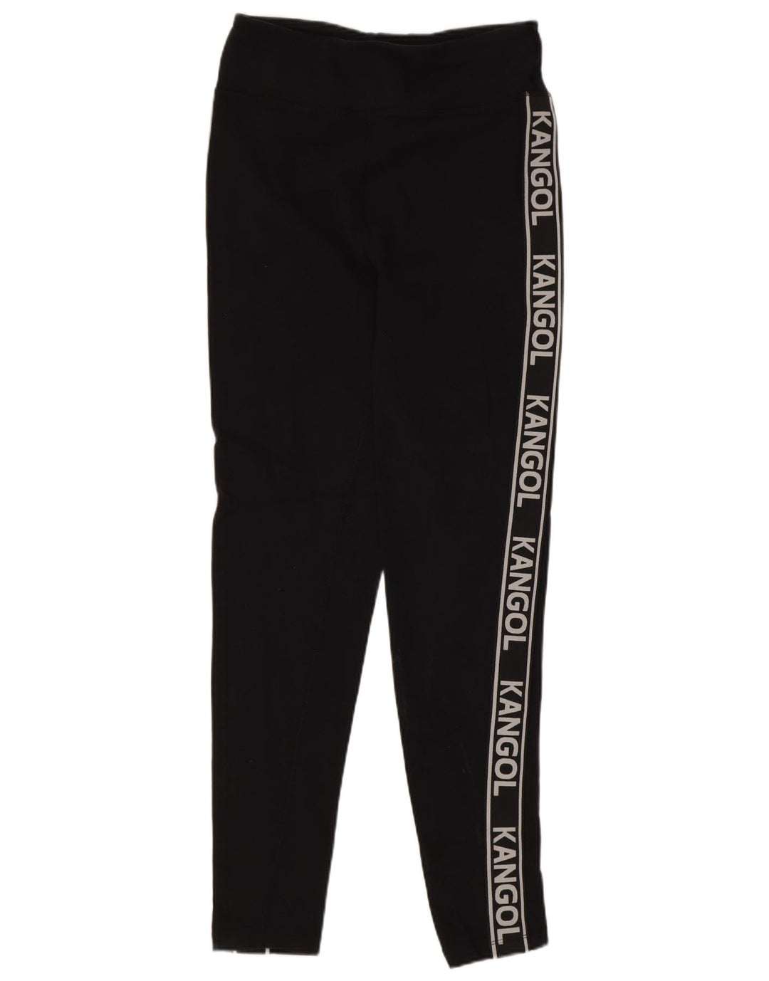 Damskie legginsy Kangol Graphic UK 12, średnia czarna bawełna
