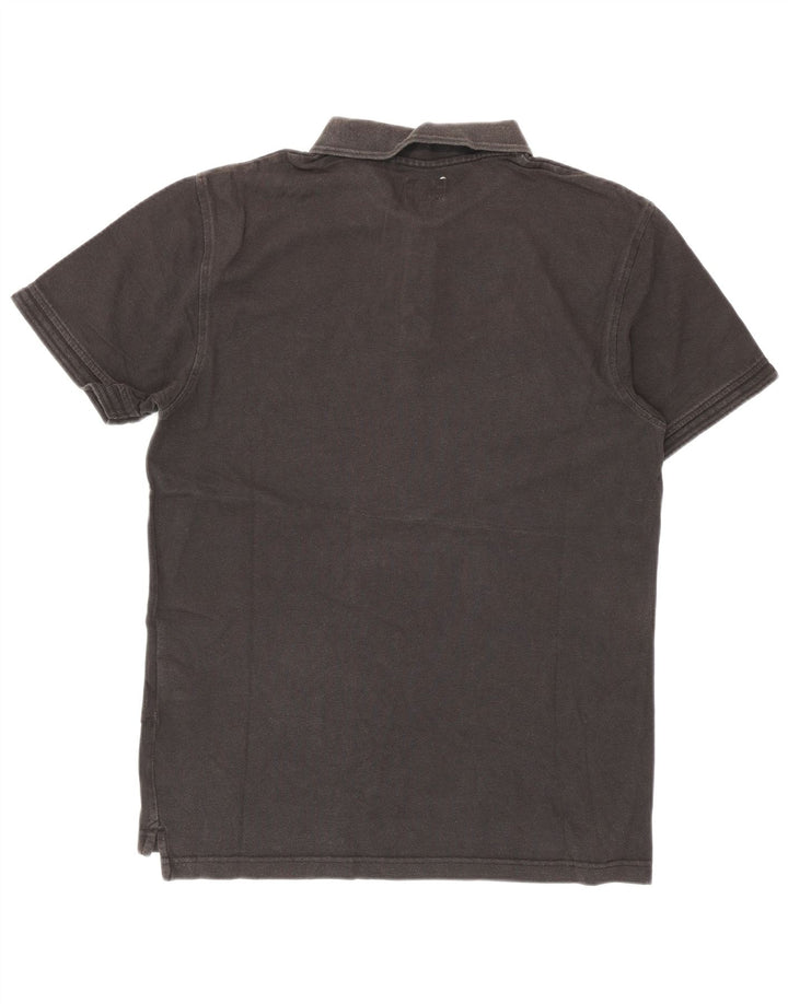 Polo Levi's da uomo in cotone grigio medio
