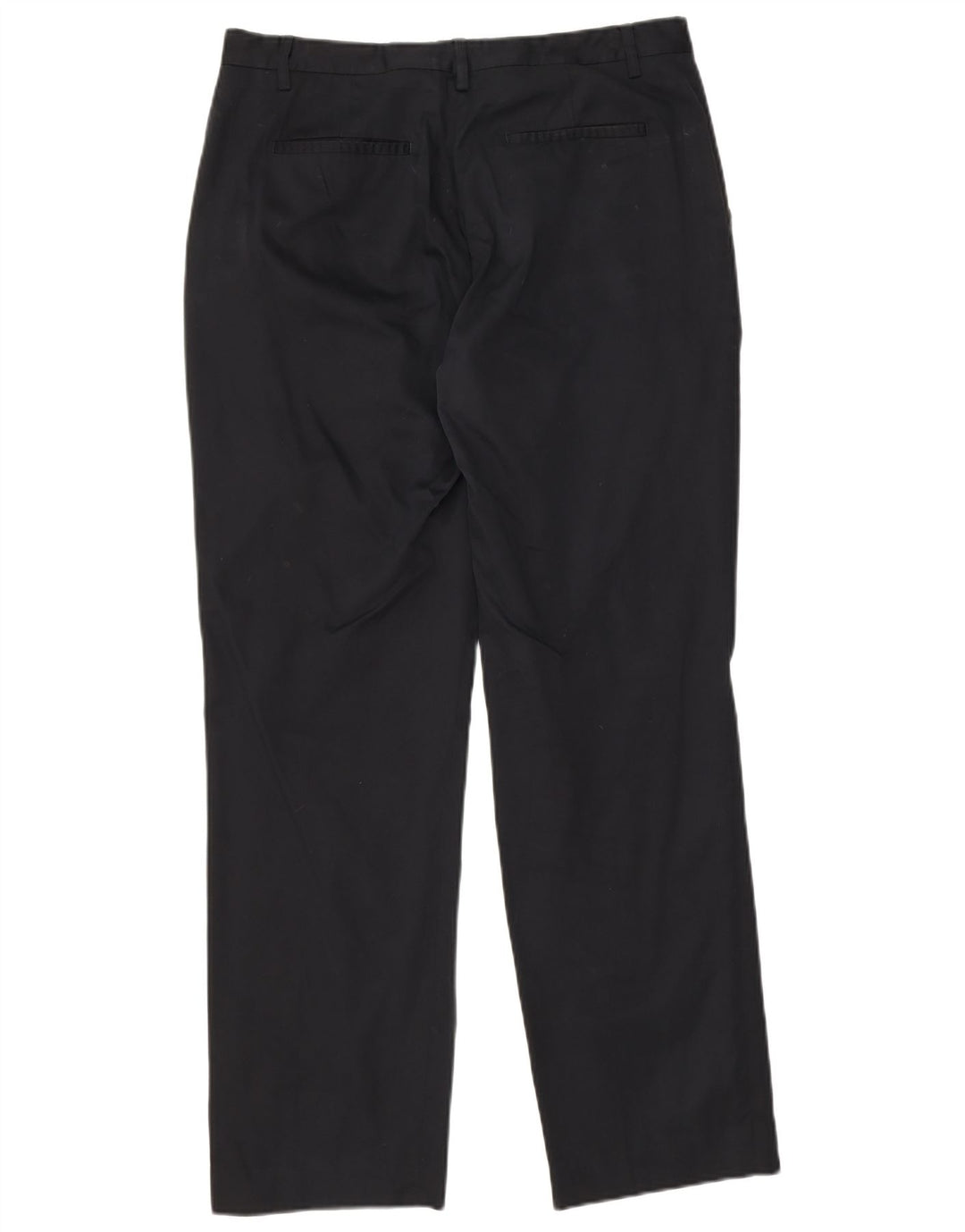 Ted Baker Mens Straight Suit Trousers W34 L30 Black Cotton