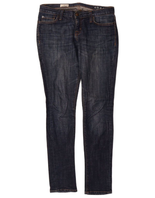 Gap Womens Skinny Jeans W26 L30 Navy Blue Cotton