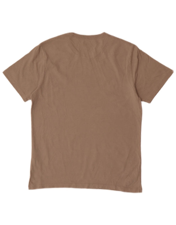 Levi's Herre Standard Fit T-Shirt Top Medium Brun Bomuld