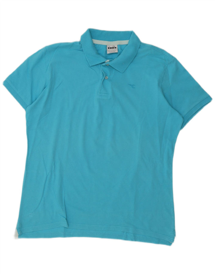 Diadora Polo Hombre XL Azul