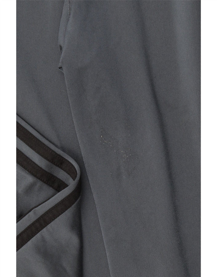 Adidas Mens Tracksuit Trousers Joggers UK 36/38 Small  Grey Polyester
