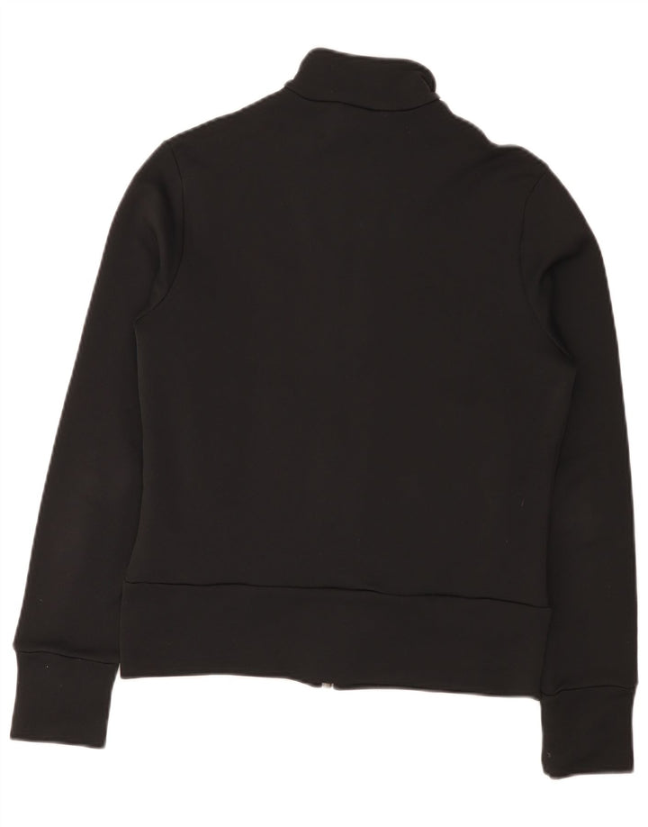 Giacca da tuta da donna Adidas UK 14 Medium Nero Poliestere