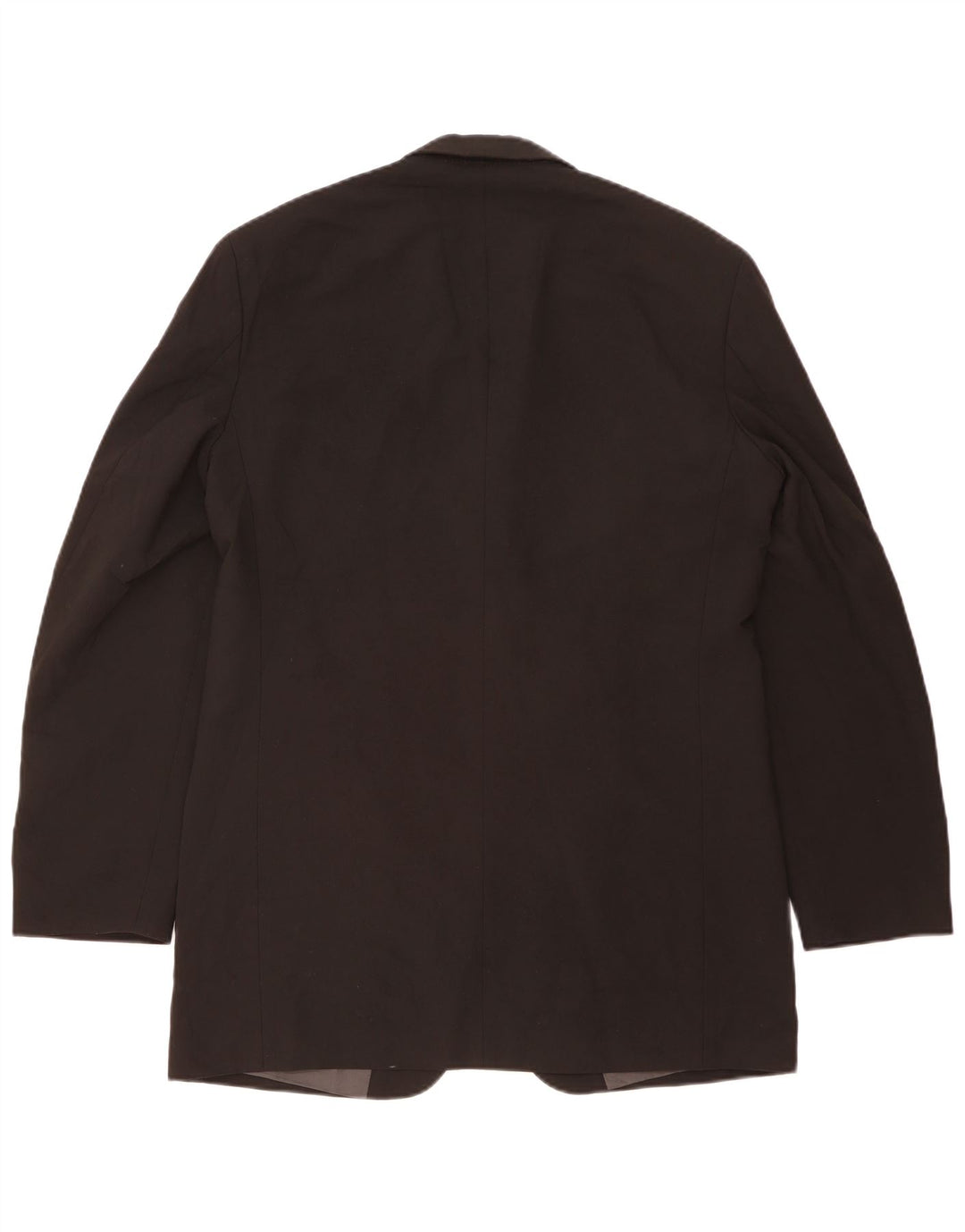 Marks & Spencer Mens 3 Button Blazer Jacket UK 40 Medium Black Polyester