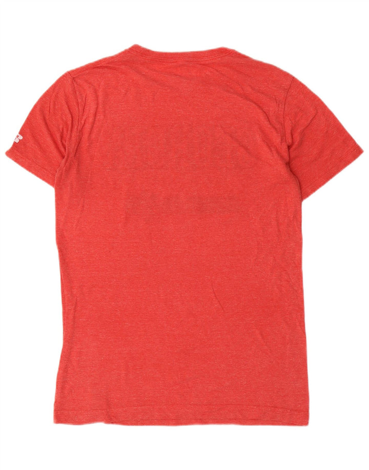 Russell Athletic Mens Graphic T-Shirt Top Small Red Polyester