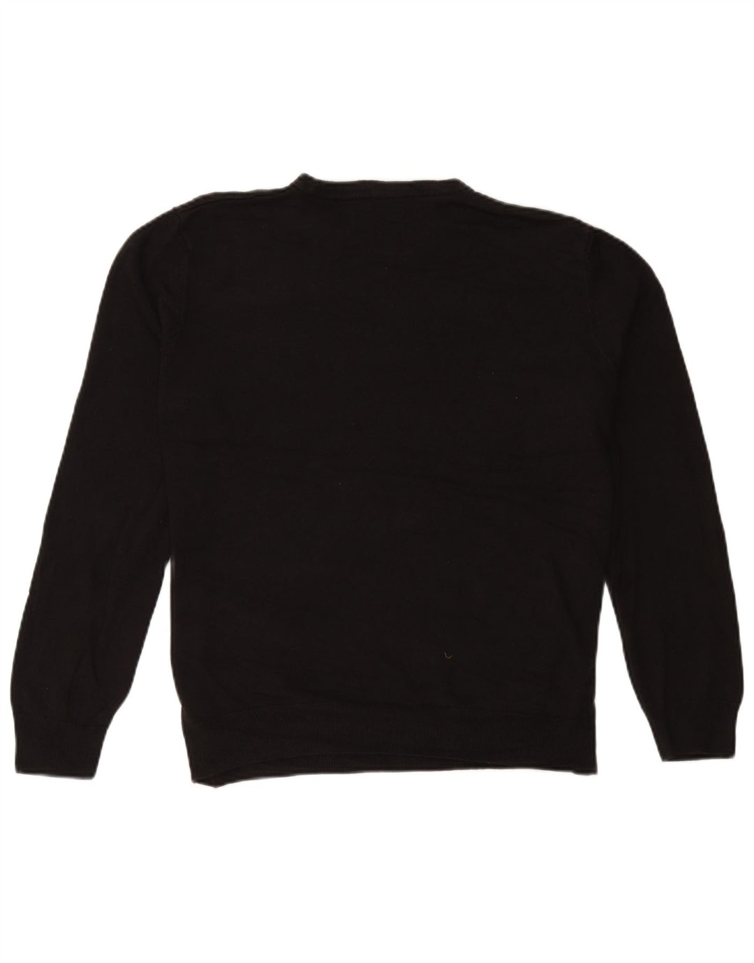 Marks & Spencer Womens Crew Neck Jumper Sweater XL Black Acrylic