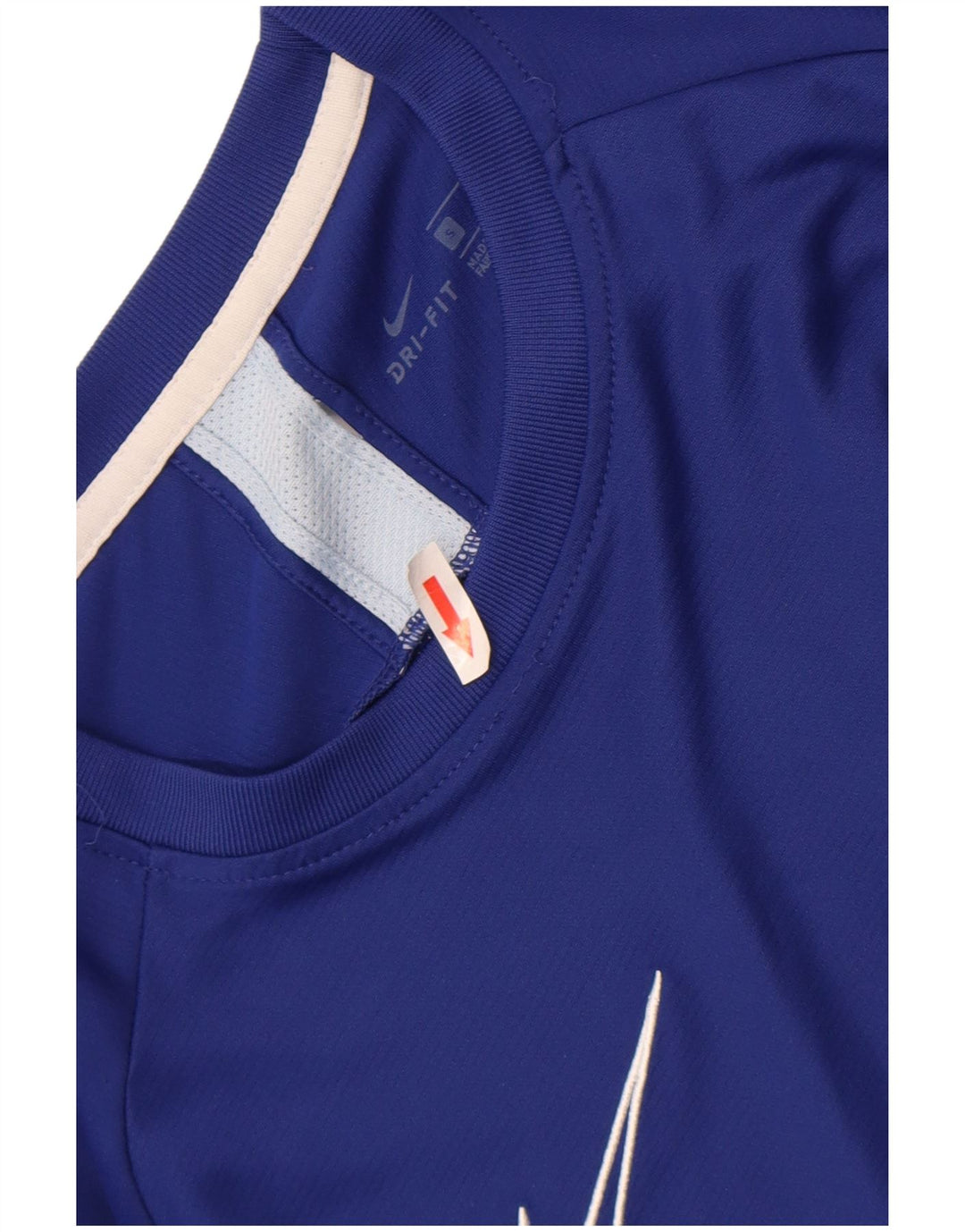 Nike Mens Dri Fit T-Shirt Top Small Blue Colourblock