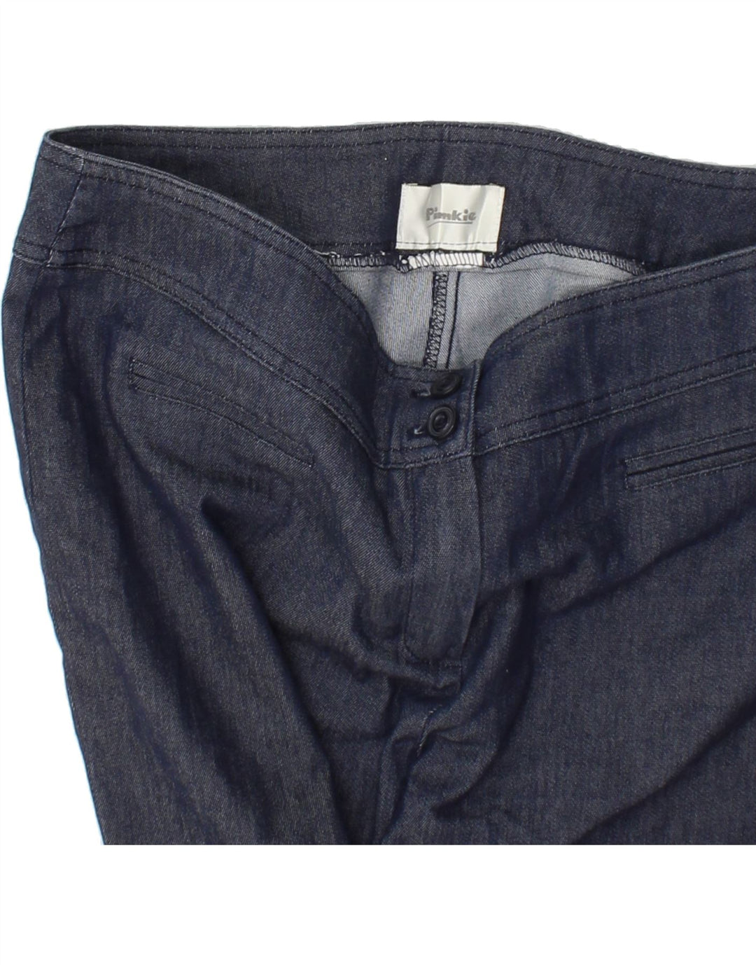 PIMKIE Womens Bermuda Denim Shorts W32 Large Navy Blue Vintage Pimkie and Second-Hand Pimkie from Messina Hembry 