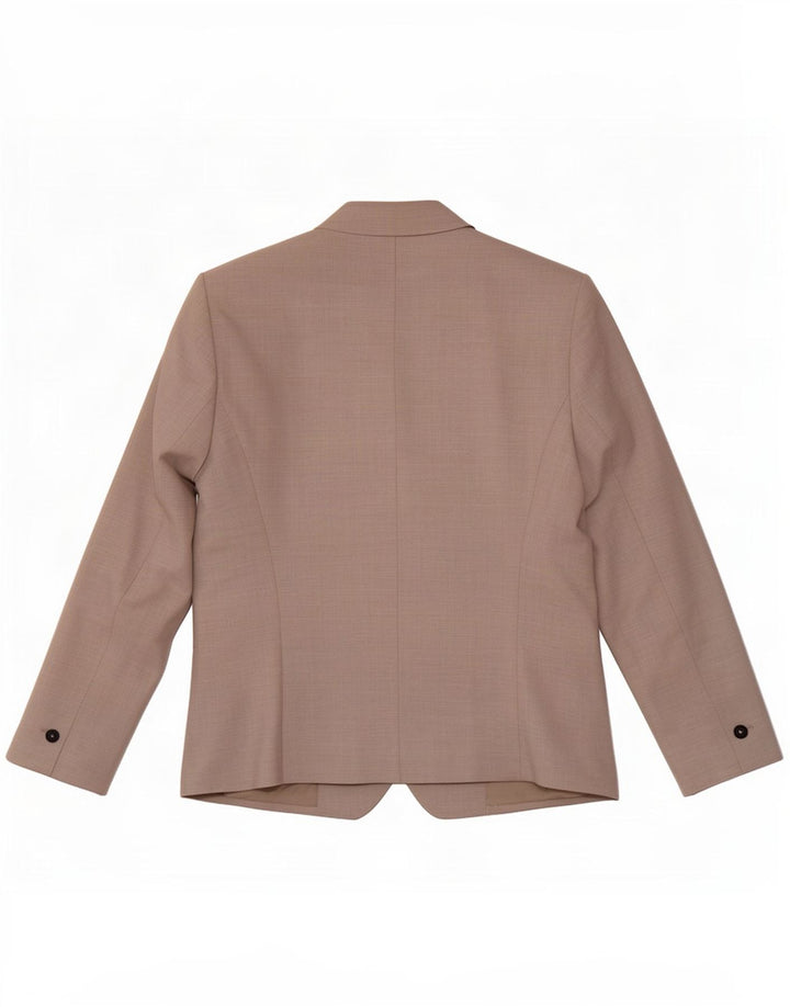 Zara Veste Blazer 1 Bouton Femme EU 42 Large Gris