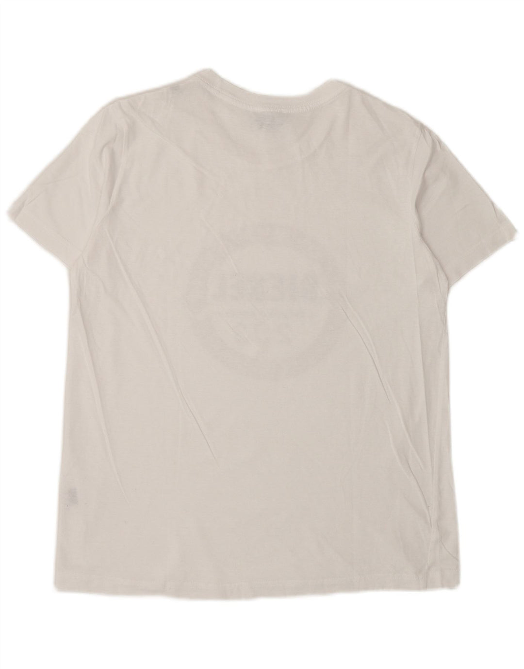 DIESEL Mens Graphic T-Shirt Top Medium White