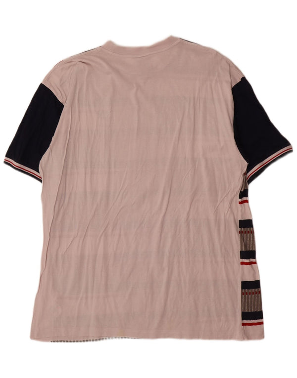 Lotto Herre T-Shirt Top 2XL Flerfarvet Stribet Bomuld