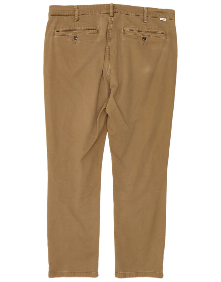 Levi's Mens Slim Chino Trousers W38  L30 Beige Cotton