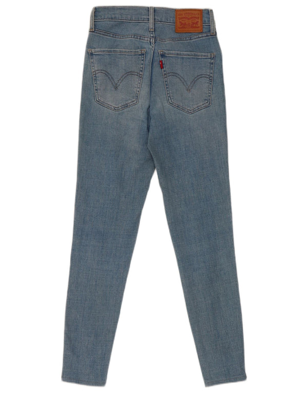 Женские джинсы суперскинни Levi's Mile High W25 L26, синие, хлопок