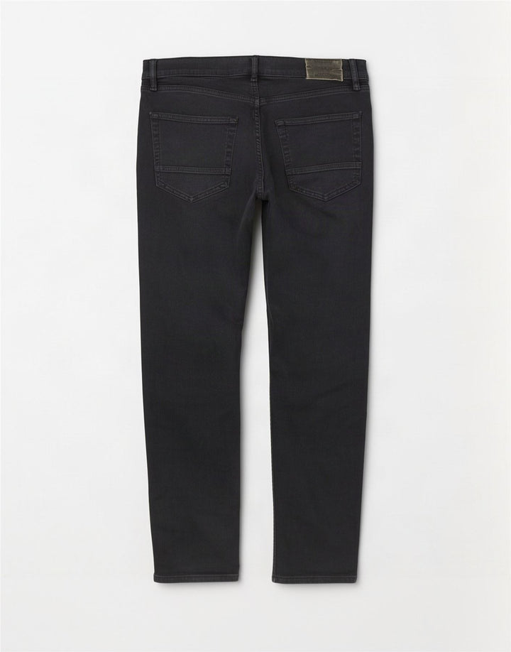 Jeans slim da uomo Marks & Spencer W34 L31 cotone nero