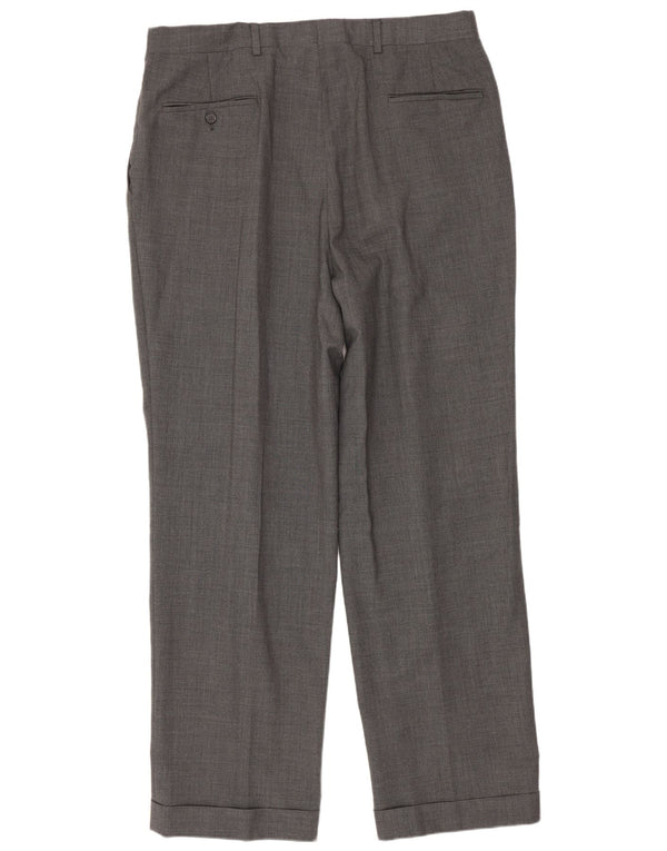 Pantaloni da completo da uomo Burberrys W36 L31 Grigi