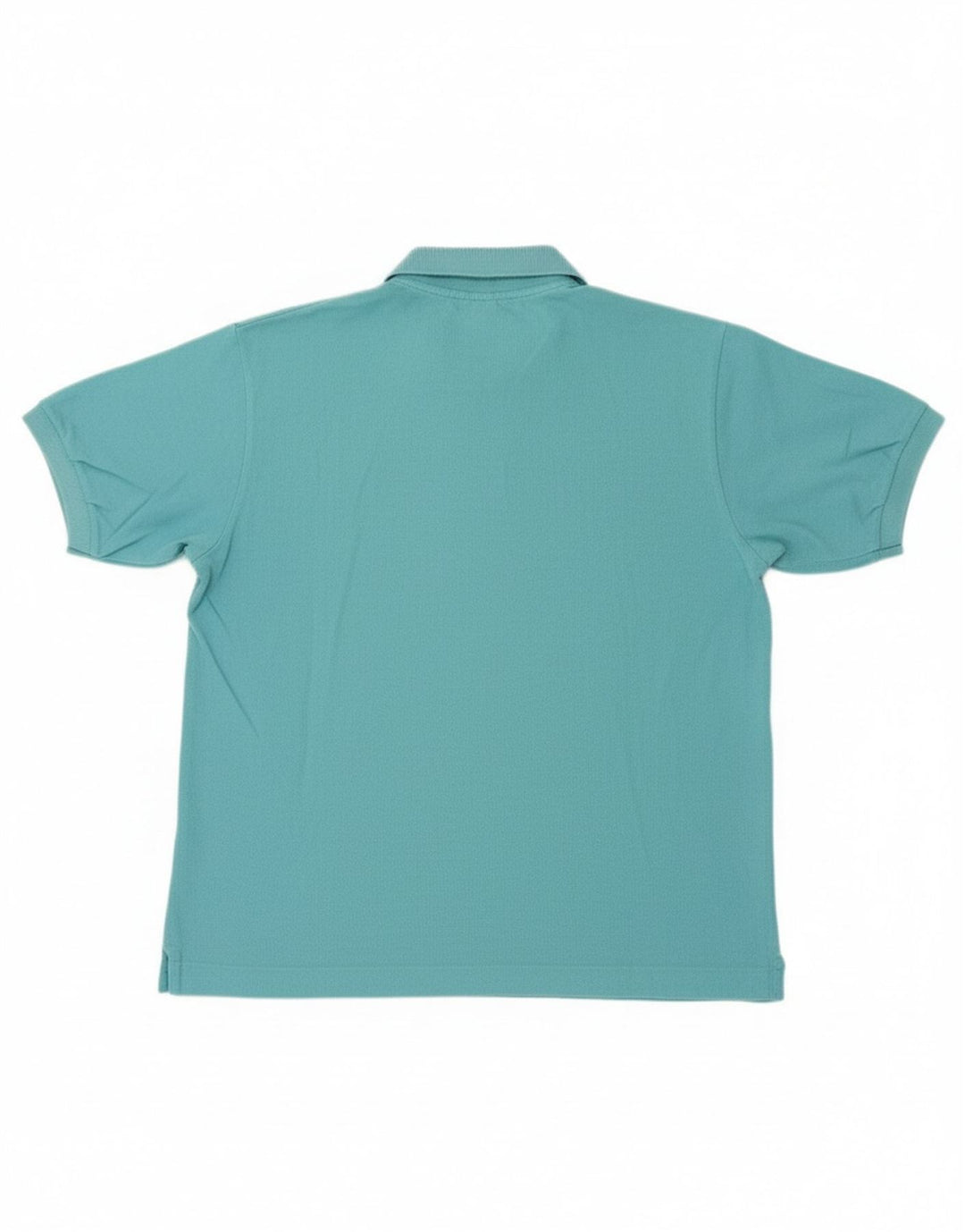 LACOSTE Mens Polo Shirt Size 4 Medium Blue Cotton