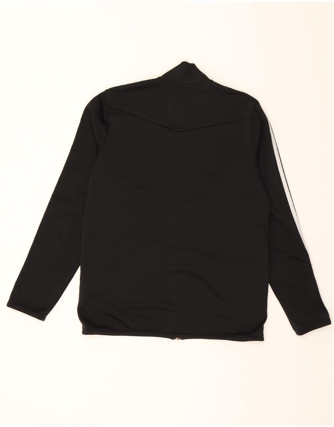 ADIDAS Boys Tracksuit Top Jacket 13-14 Years Black Polyester Vintage Adidas and Second-Hand Adidas from Messina Hembry 