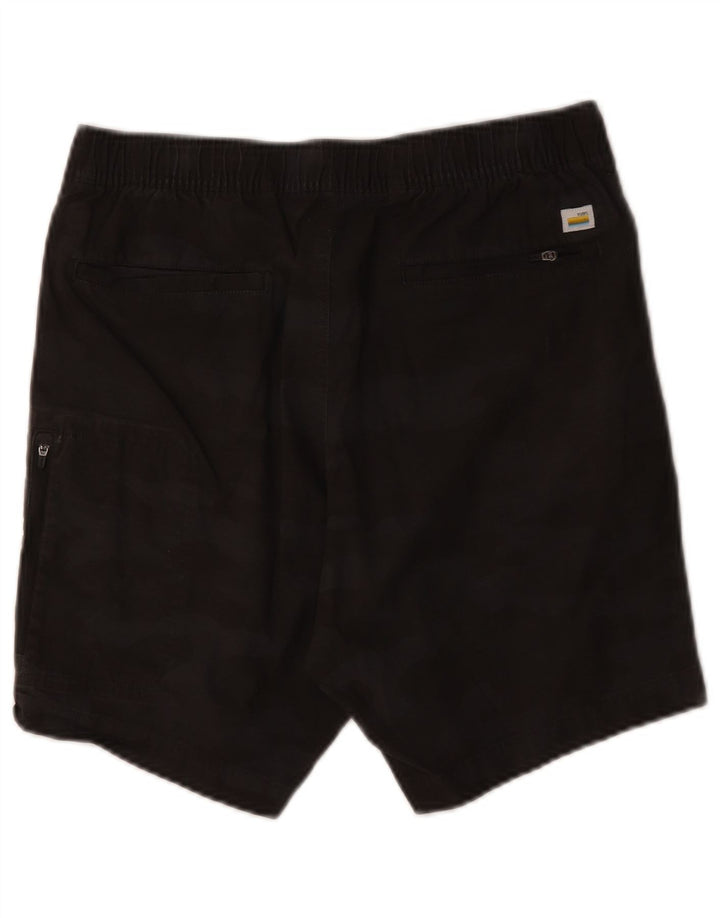 Vuori Mens Chino Shorts Medium W30 Grey Camouflage Cotton
