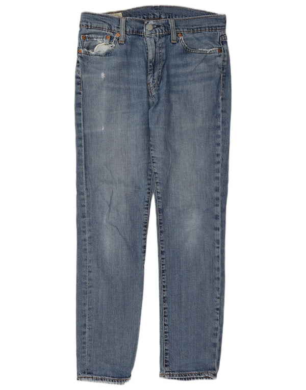 Levi's Womens 511 Tapered Slim Jeans W30 L30 Blå Bomuld