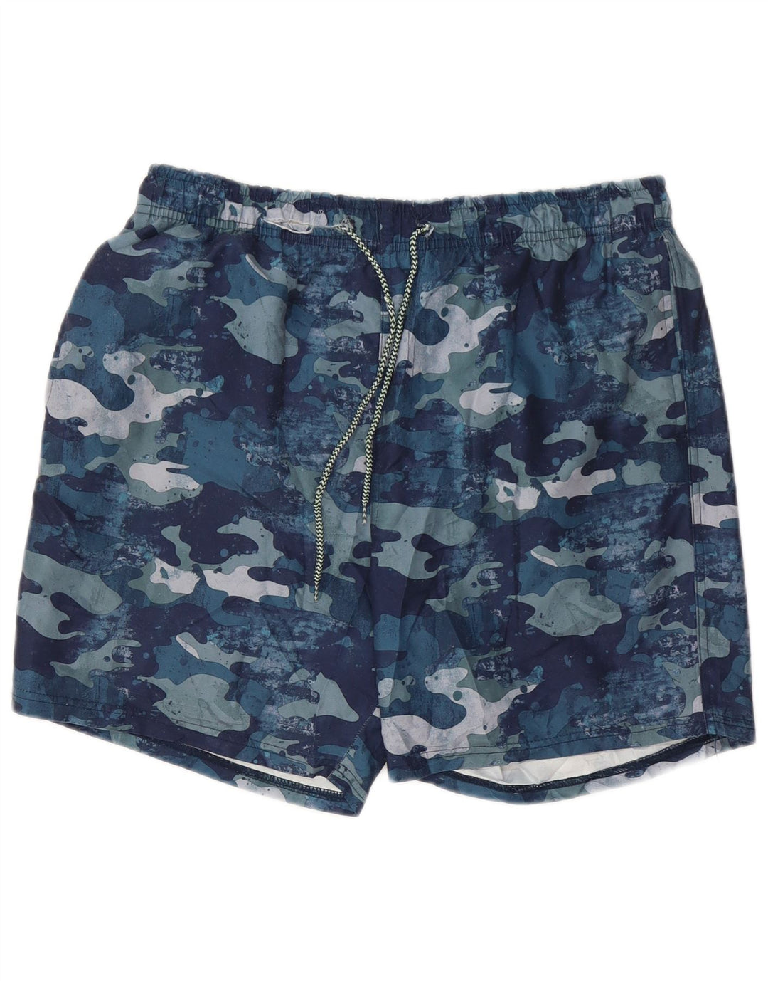Mountain Warehouse Mens Swimming Shorts Large Blue Camouflage Polyester