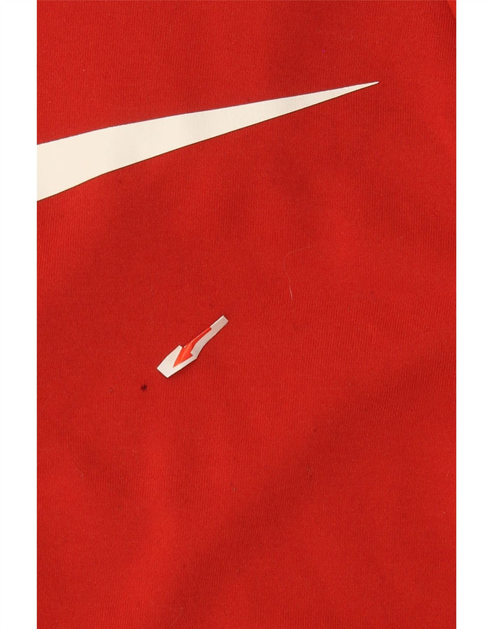 Nike Dri Fit Graphic Sudadera con capucha para hombre, color naranja medio, poliéster