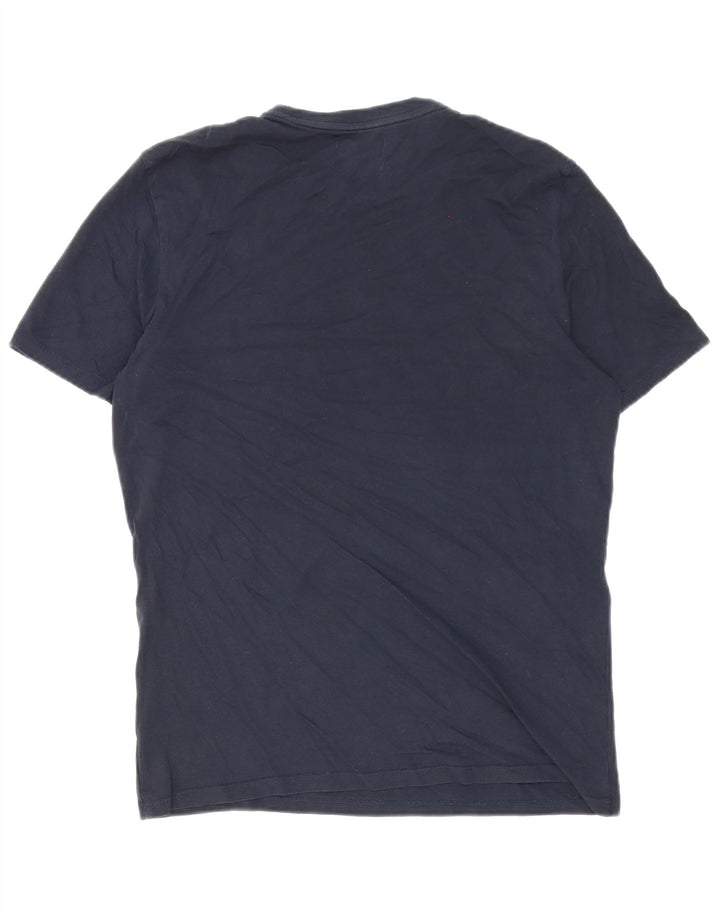 Calvin Klein Mens T-Shirt Top Small Navy Blue Cotton