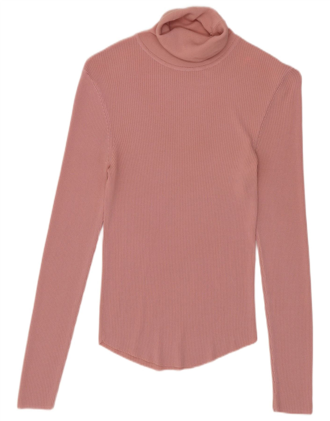 Zara Womens Top Long Sleeve UK 8 Small Pink