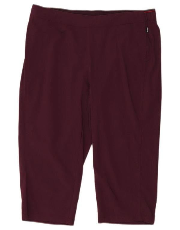 Rohan Legging Capri Femme UK 44 Large Bordeaux Polyamide
