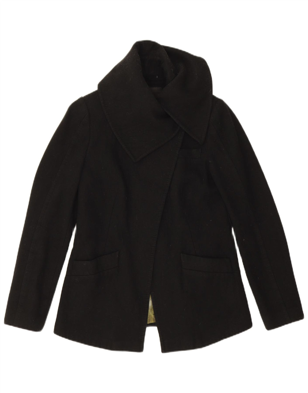 Ted Baker Womens Loose Fit Blazer Jacket Size 1 XS Black