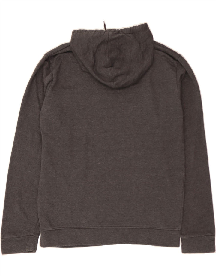 JACK & JONES Mens Graphic Hoodie Jumper Large Grey Cotton Vintage Jack & Jones and Second-Hand Jack & Jones from Messina Hembry 
