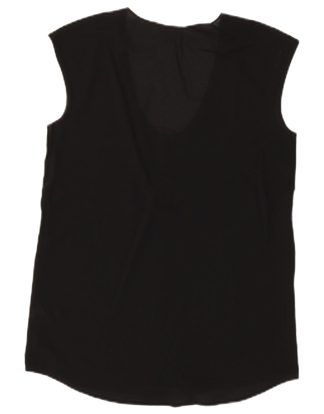 J. CREW Womens Sleeveless Blouse Top US 00 2XS Black Polyester
