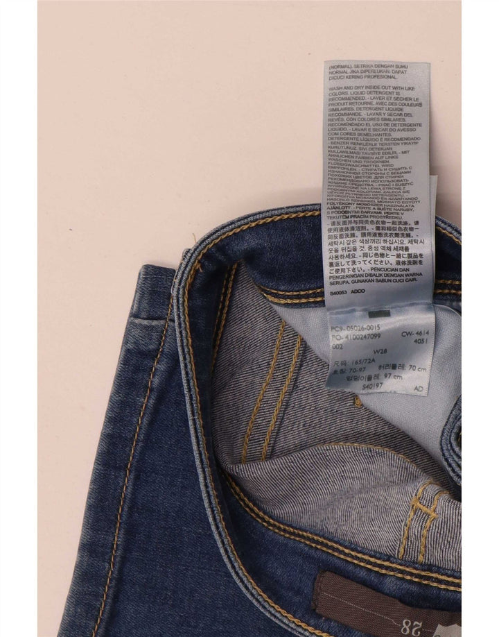 Levi's Capri Jeans Mujer W28 L22 Algodón Azul