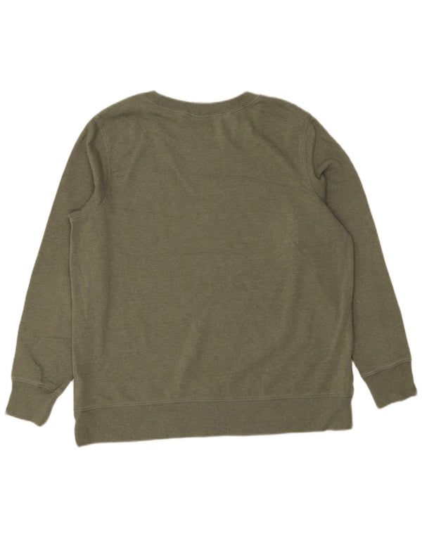 Felpa da donna The North Face Jumper UK 18 XL Cotone verde