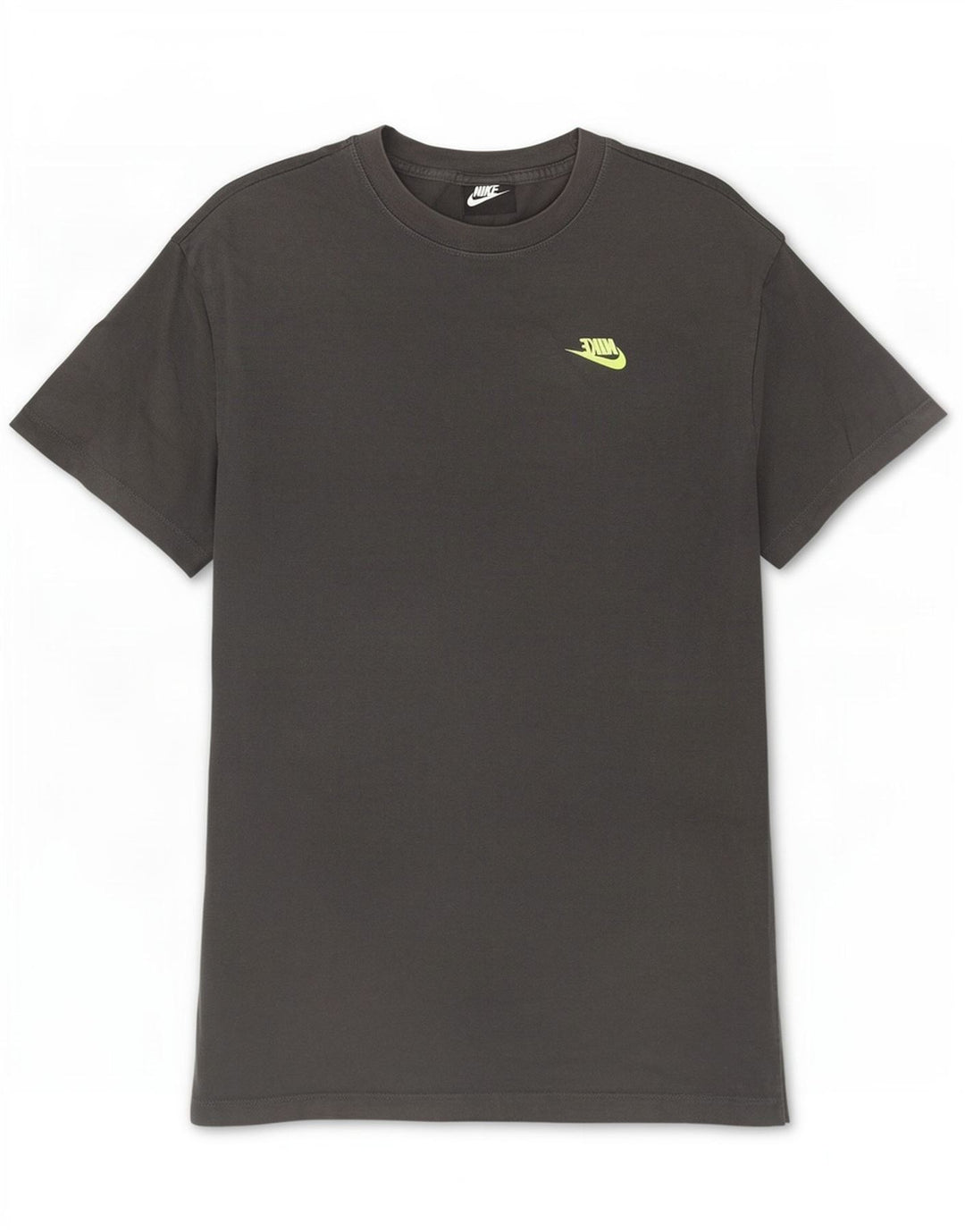 Nike T-Shirt Graphique Homme Gris Moyen Coton