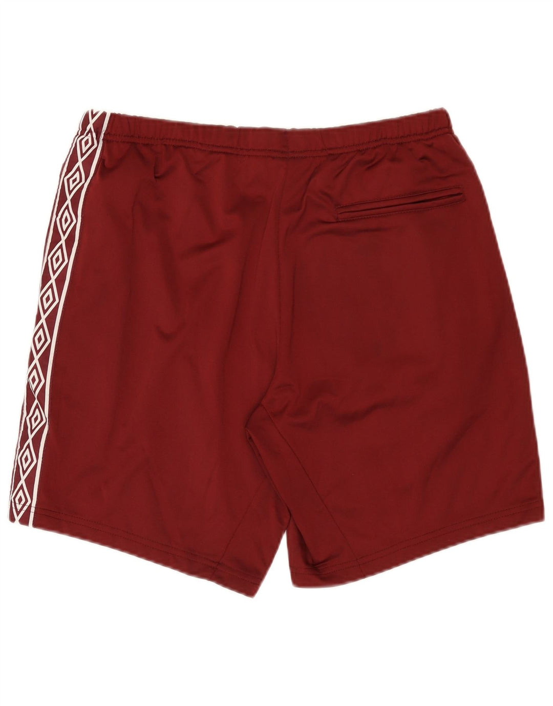 Umbro Mens Graphic Sport Shorts Grande Poliéster Borgoña