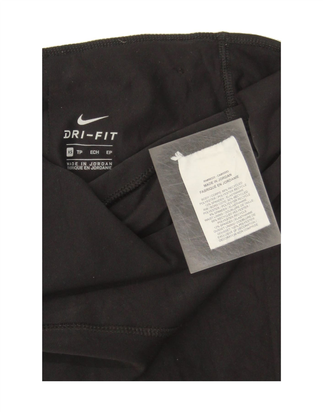 NIKE Womens Dri Fit Leggings UK 4 XS  Black Polyester Vintage Nike and Second-Hand Nike from Messina Hembry 