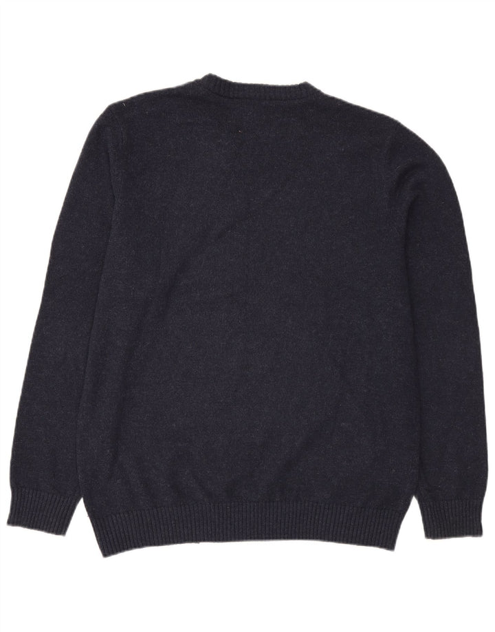 Jack & Jones Mens Crew Neck Jumper Sweater XL Navy Blue