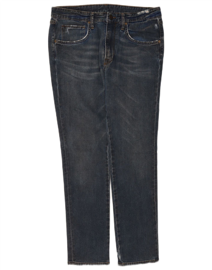 M.Grifoni Womens Slim Jeans W28 L26 Blue Cotton