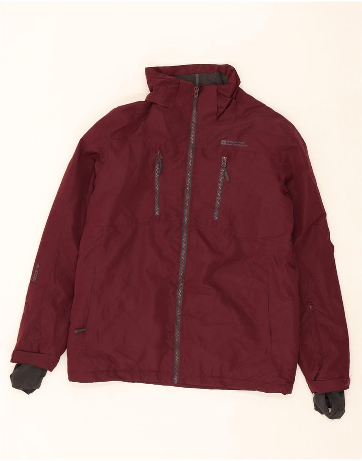 MOUNTAIN WAREHOUSE Mens Extreme Windbreaker Jacket UK 36 Small Burgundy Vintage Mountain Warehouse and Second-Hand Mountain Warehouse from Messina Hembry 