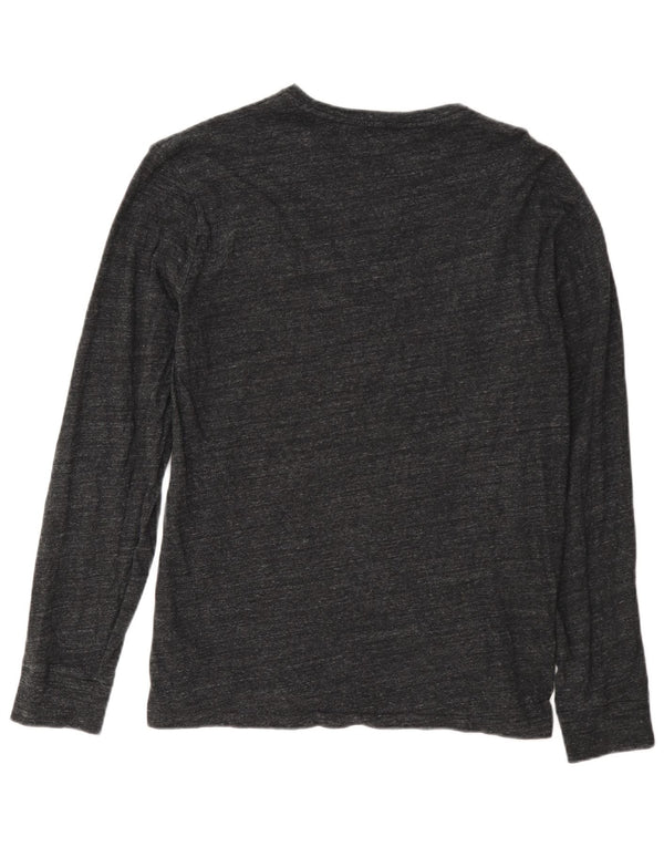 Polo Ralph Lauren Mens Top Long Sleeve Small Grey Flecked