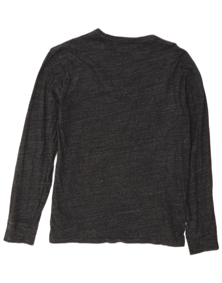 Polo Ralph Lauren Mens Top Long Sleeve Small Grey Flecked