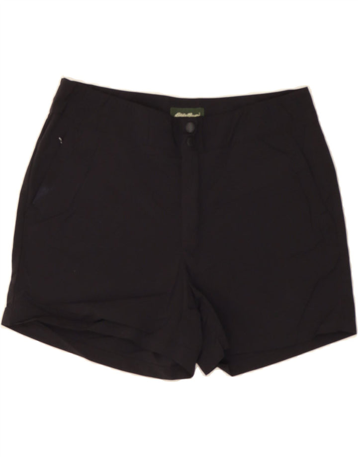 EDDIE BAUER Womens Chino Shorts US 8 Medium W30  Black Nylon Vintage Eddie Bauer and Second-Hand Eddie Bauer from Messina Hembry 
